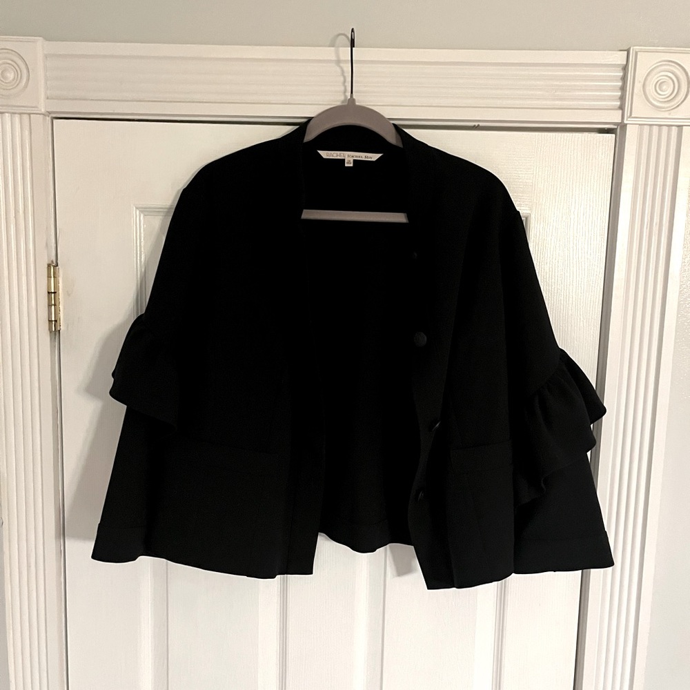Black cropped Rachel Rachel Roy blazer